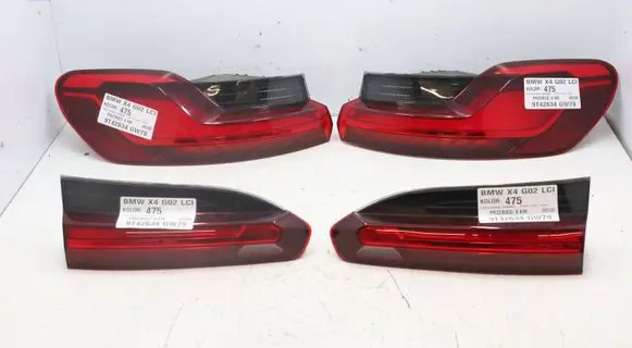 BMW X4 G02 Rear/tail lights set 7409396MWGK160626 7409396 7409395