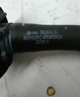 Audi A4 S4 B9 Engine coolant pipe/hose 8W1819350B ZD150114