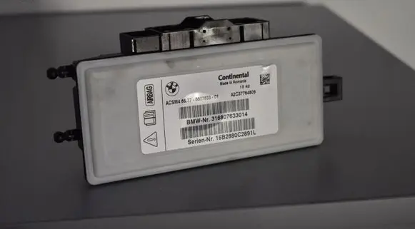 BMW 5 F10 F11 Airbag control unit/module 6807633