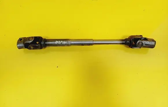 Steering wheel axle