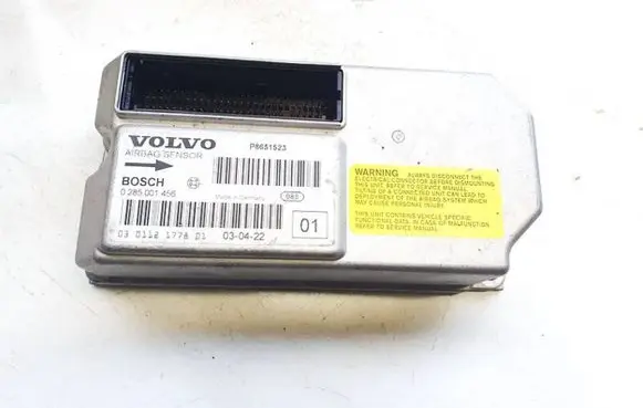 Volvo V70 Airbag control unit/module 0285001456 p8651523 0285001456p8651523