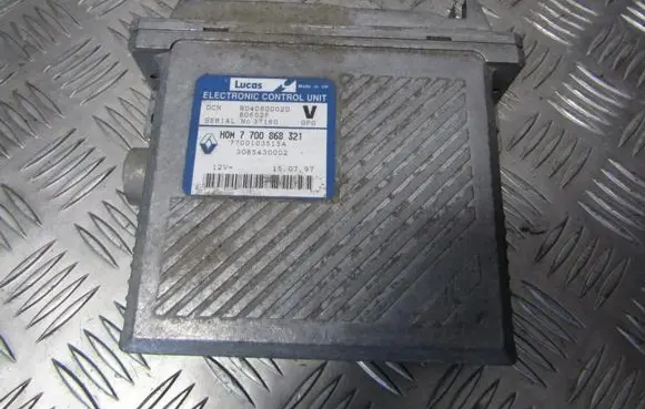 Volvo S40, V40 Engine control unit/module 7700103515A HOM7700868321