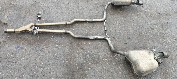 Audi A6 S6 C6 4F Muffler/silencer 