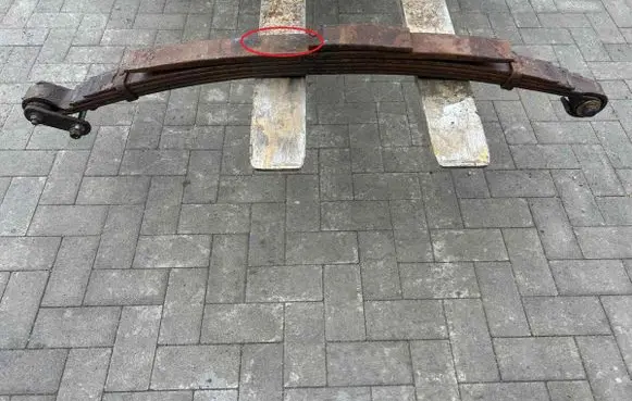 Rear coil spring