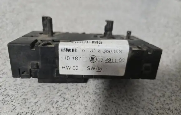 BMW 7 E38 Seat control switch 8360834 03491100 110187L