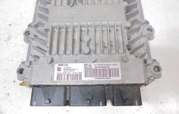 Peugeot 407 Engine control unit/module ECU 9663606780