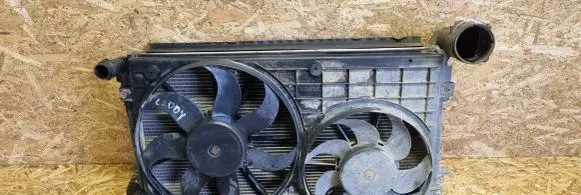 Volkswagen Caddy Radiator set 1K0121207T 1355D300194