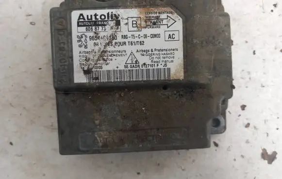 Peugeot 307 Airbag control unit/module 9654491180 6068773