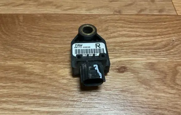 Airbag deployment crash/impact sensor