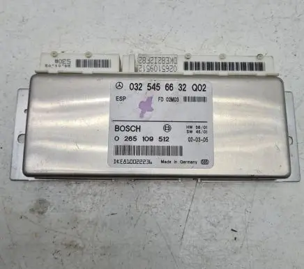 Mercedes-Benz E W210 ESP (stability system) control unit 0325456632 DKE810022236 0265109512