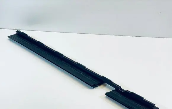 Mercedes-Benz EQC Rubber seal rear door window/glass A2937352200