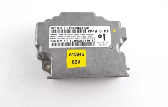 Dodge Caliber Airbag control unit/module P04896617AD 04896617AD TU1ME289710150