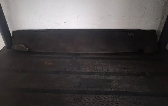 Front bumper foam support bar