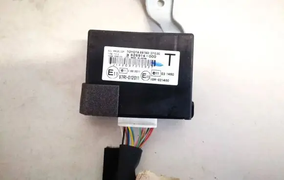 Toyota Verso Immobilizer control unit/module 897800f030 89780-0f030
