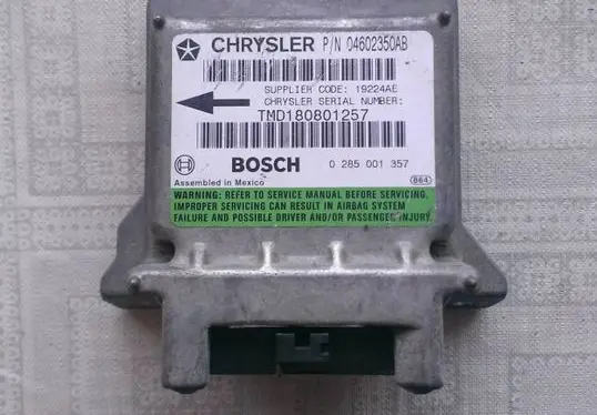 Chrysler 300M Airbag control unit/module 04602350AB 0285001357