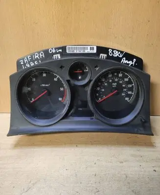 Opel Zafira B Speedometer (instrument cluster) 13251605 SW7655