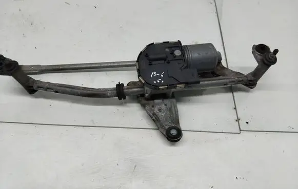 Volkswagen PASSAT B6 Front wiper linkage and motor 3397020754 3C1955023B