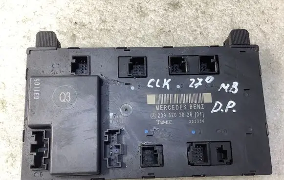 Mercedes-Benz CLK A209 C209 Door control unit/module 2098202026 353386