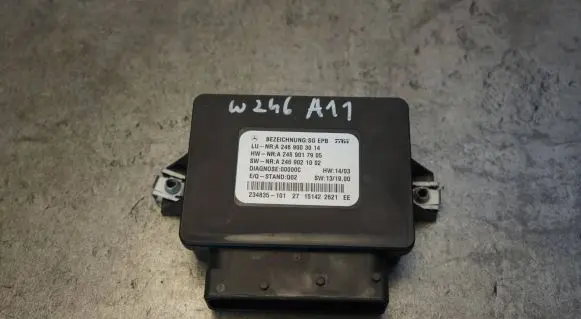 Mercedes-Benz B W246 W242 Hand brake control module A2469003014 A2469017905 A2469021002