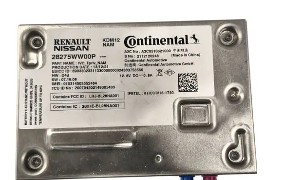 Mitsubishi Outlander IV Other control units/modules 28275WW00P A3C0510621000