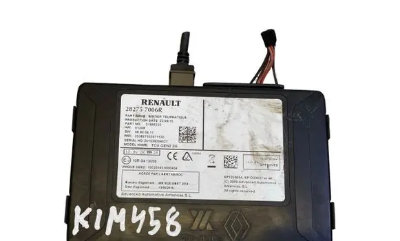 Renault Kangoo II GPS navigation control unit/module 282757006R 51986222