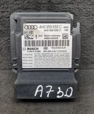 Audi A7 S7 4G Airbag control unit/module 4H0959655C 0285010856