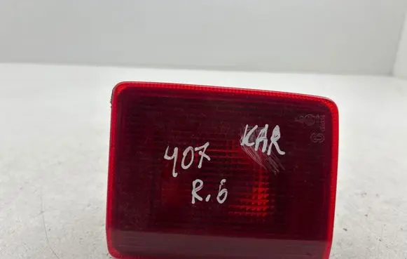 Peugeot 407 Rear fog light 25610204 9646507380