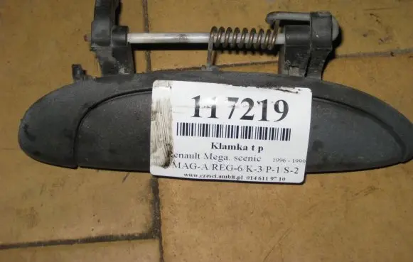 Renault Scenic I Rear door exterior handle