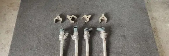 BMW 3 GT F34 Fuel injectors set 8514148 0445110743