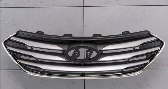 Hyundai Santa Fe Front bumper upper radiator grill 863502WAA0
