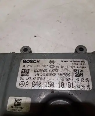 Mercedes-Benz B W245 Engine control unit/module A6401501891 0281013967