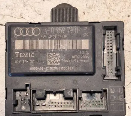 Audi A6 S6 C6 4F Door control unit/module 4F0910793F 4F0959793F 0033TFK0001
