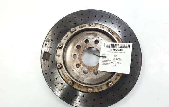 Rear brake disc
