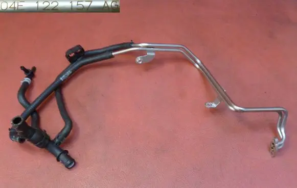 Audi A1 Engine coolant pipe/hose 04E122157AG