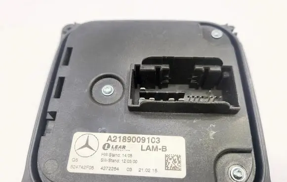 Mercedes-Benz C W204 LED ballast control module A2189009103