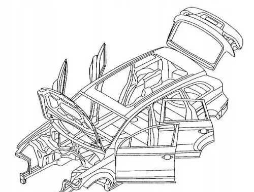 Audi A8 S8 D3 4E Tailgate/trunk/boot lid CD8TEILE