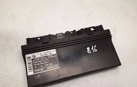 BMW 5 E60 E61 Central body control module 61359176070 61359168835 61359151517