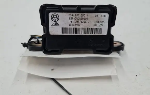 Volkswagen Golf Plus ESP acceleration yaw rate sensor 7H0907655A