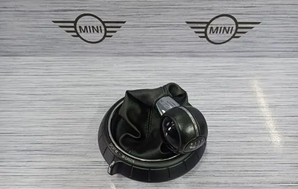Mini One - Cooper F56 F55 Gear lever shifter trim leather/knob 7641999 6819303
