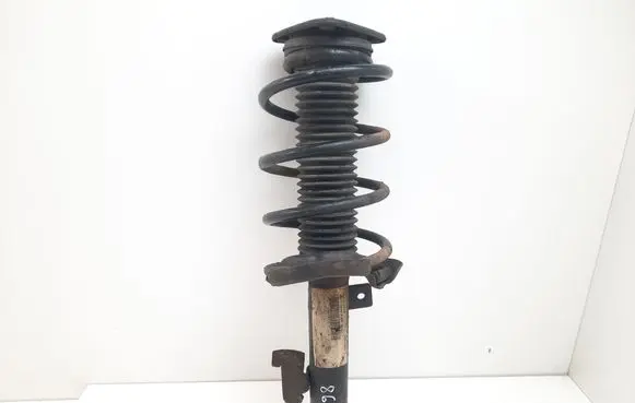 Front shock absorber with coil spring