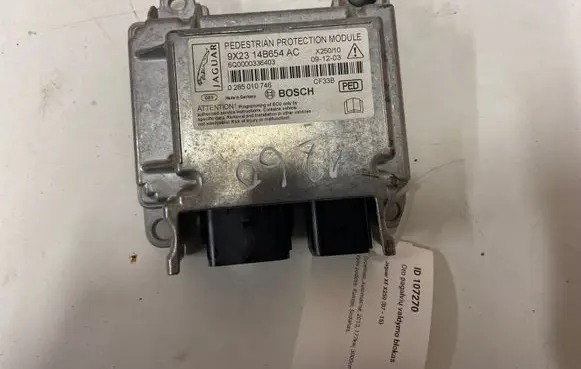 Jaguar XF X250 Airbag control unit/module 9X2314B654AC 0285010746 6Q0000336403