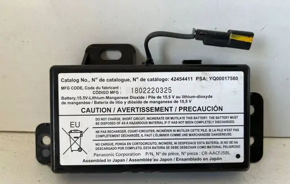 Opel Mokka X Battery control module YQ00017580 1802220325 42454411