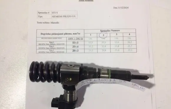 Volkswagen PASSAT B6 Fuel injector 0001130073SX 101166130409