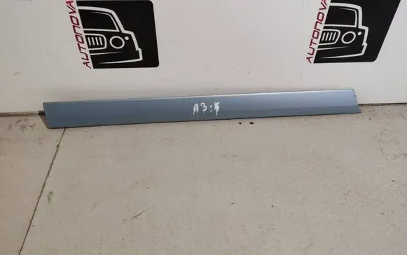 Audi A3 S3 8P Rear door trim (molding) 8P3853700C