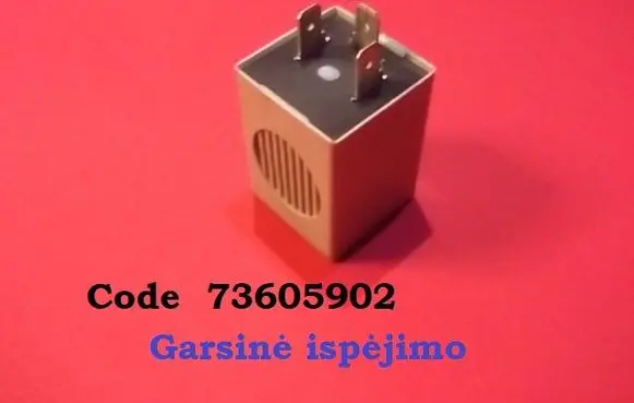 Peugeot 405 Other relay 73605902