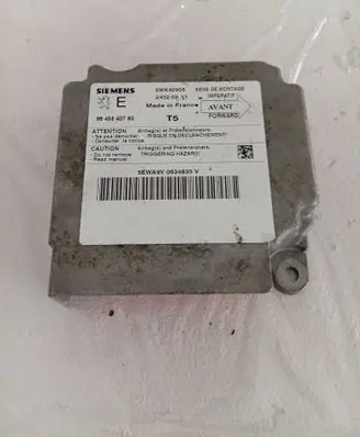 Peugeot 307 Airbag control unit/module 5WK42908 9645840780