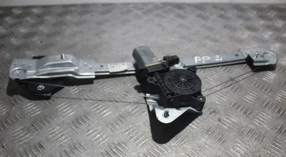 Dacia Logan II Front door window regulator with motor M13616000