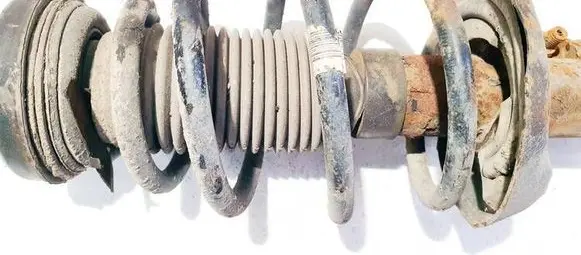 Front coil spring