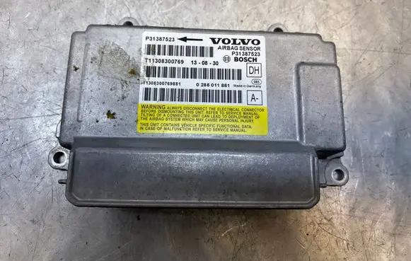 Volvo V60 Airbag control unit/module 31387523 0285011881 T11308300769
