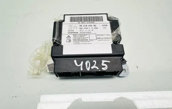 Citroen C3 Airbag control unit/module 9824809680 A2C98794905 2017111419